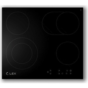 Варочная поверхность электрическая Lex EVH 642 черный