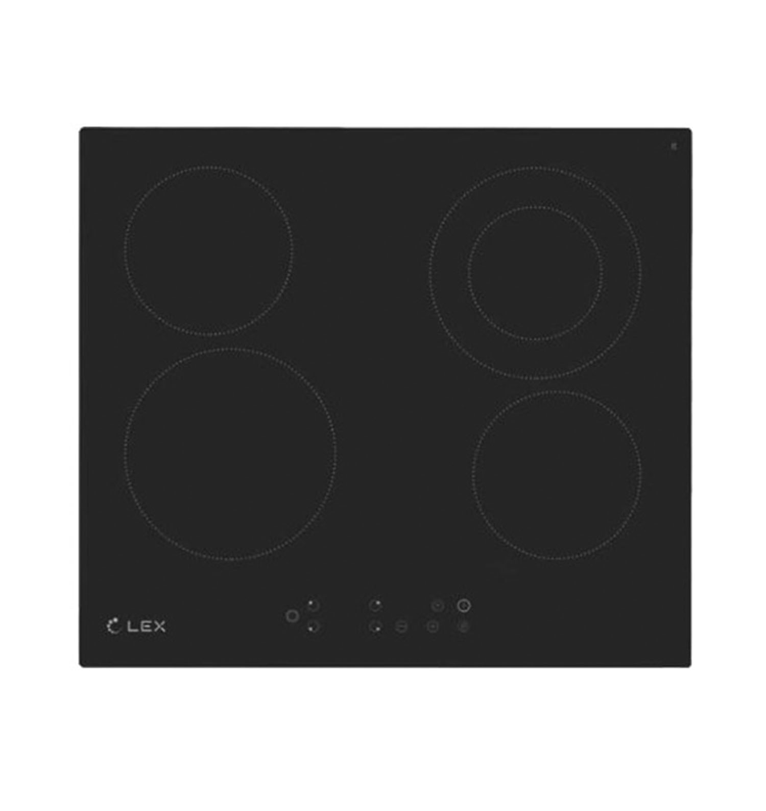 Варочная поверхность электрическая Lex EVH 641 черный