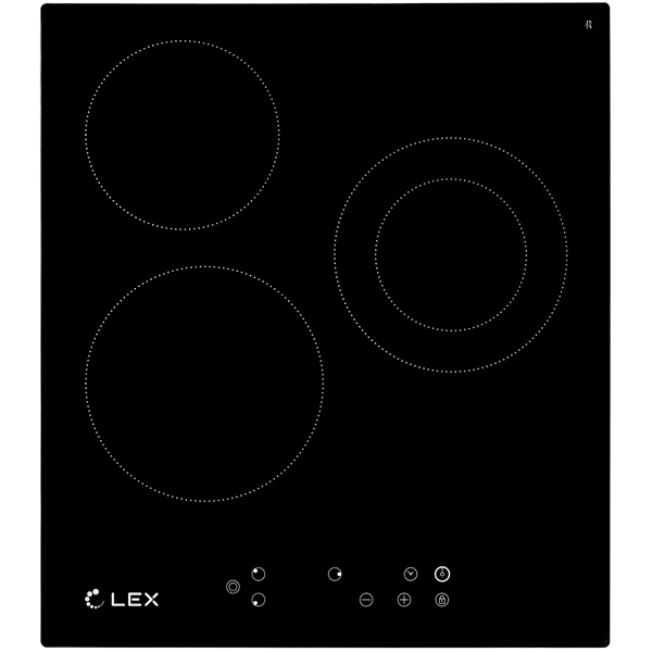 Варочная поверхность электрическая Lex EVH 431 черный