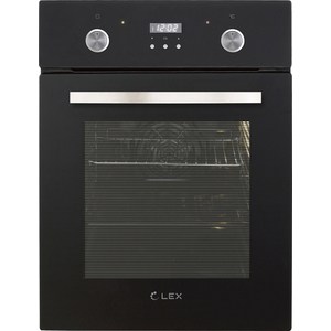 Духовой шкаф Электрический Lex EDP 4571 BL стекло черное
