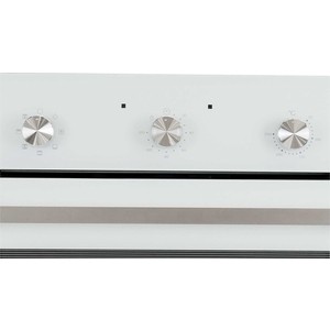 Духовой шкаф Электрический Lex EDM 070 WH стекло белое