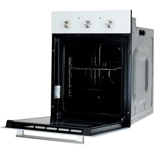 Духовой шкаф Электрический Lex EDM 4570 WH стекло белое/нержавеющая сталь