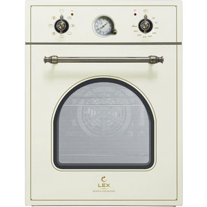 Духовой шкаф Электрический Lex EDM 4573 С IV LIGHT стекло слоновая кость