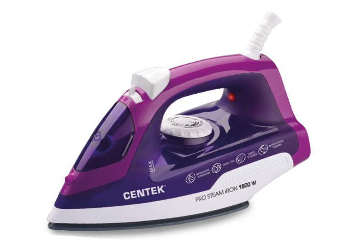 Утюг Centek CT-2348 VIOLET фиолетовый (в уп. 12 шт)