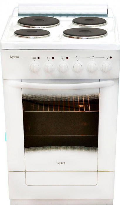 Электрическая плита Лысьва ЭП 402 М2С белая, стекл.крышка