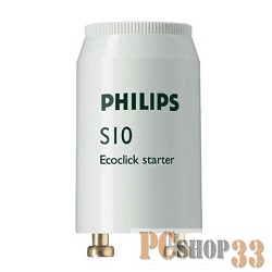 Люминисцентные лампы PHILIPS C0019062 Стартер S10 220-240V 4-65W