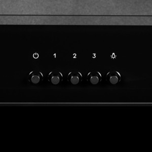 Вытяжка каминная Lex Mika G 600 черный управление: кнопочное (1 мотор)