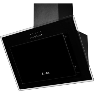 Вытяжка каминная Lex Mika G 600 черный управление: кнопочное (1 мотор)