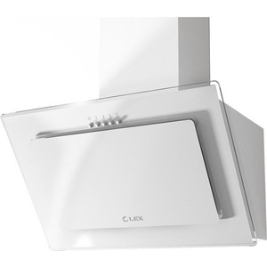 Вытяжка каминная Lex Mika G 600 белый управление: кнопочное (1 мотор)