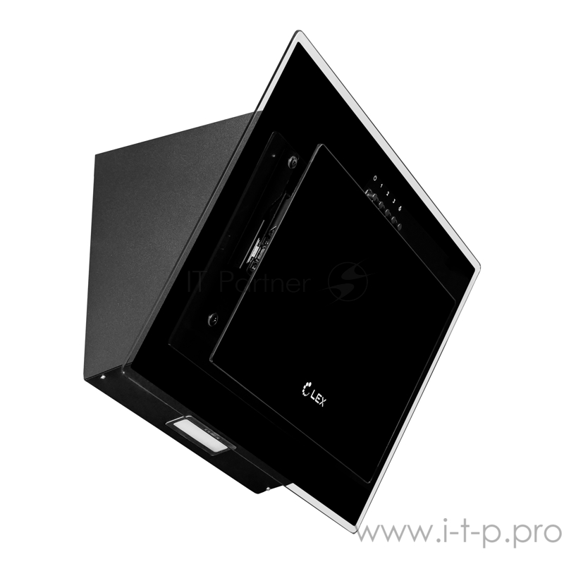 Вытяжка каминная Lex Mika G 500 черный управление: кнопочное (1 мотор)