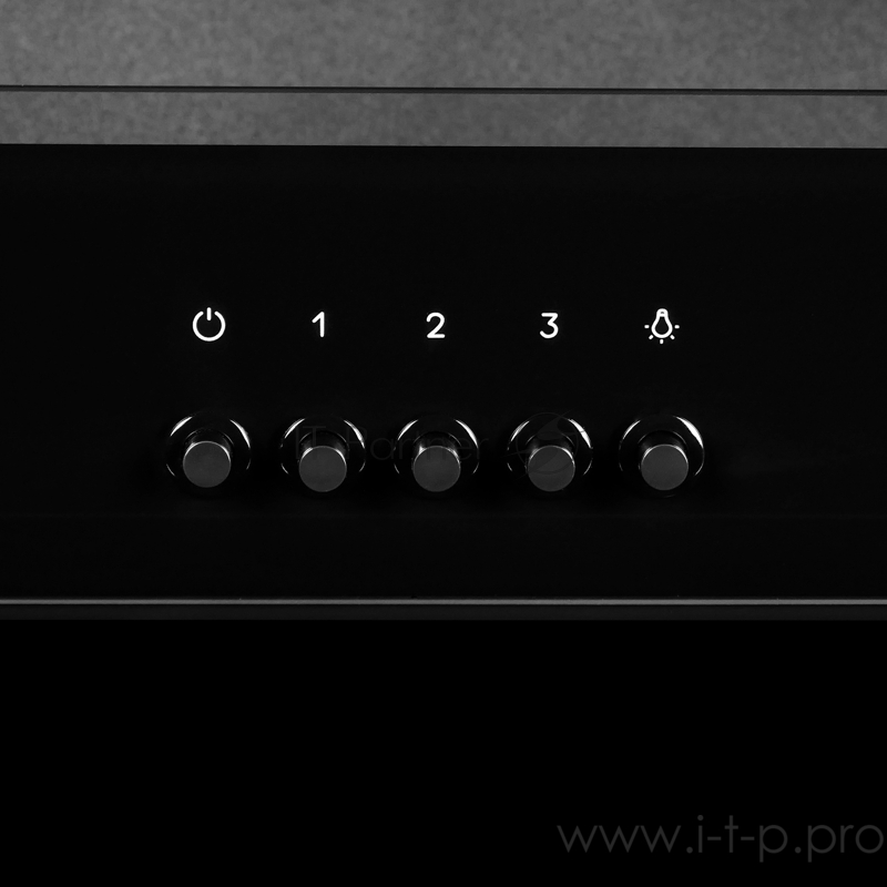 Вытяжка каминная Lex Mika G 500 черный управление: кнопочное (1 мотор)