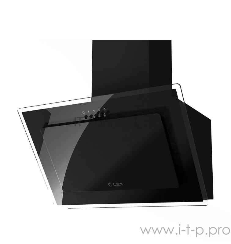 Вытяжка каминная Lex Mika G 500 черный управление: кнопочное (1 мотор)