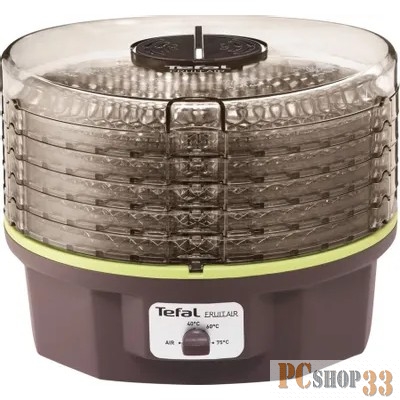 Сушка для фруктов и овощей Tefal DF1008 5под. 525Вт черный