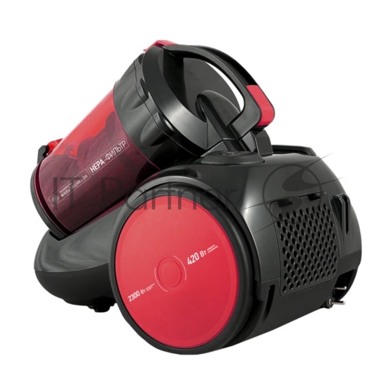 Пылесос Centek CT-2524 (черный/красный) циклон