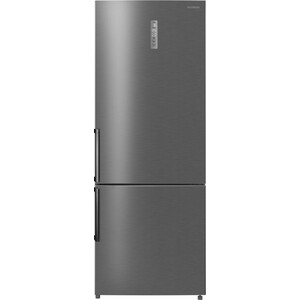 Холодильник Hyundai CC4553F нержавеющая сталь (двухкамерный)