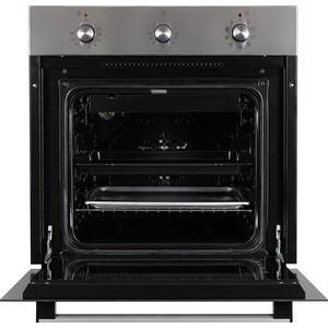 Духовой шкаф Электрический Weissgauff EOV 19 MX нержавеющая сталь/черный