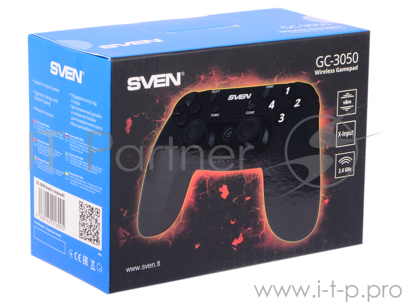 Геймпад SVEN GC-3050 Беспроводной геймпад SV-016005