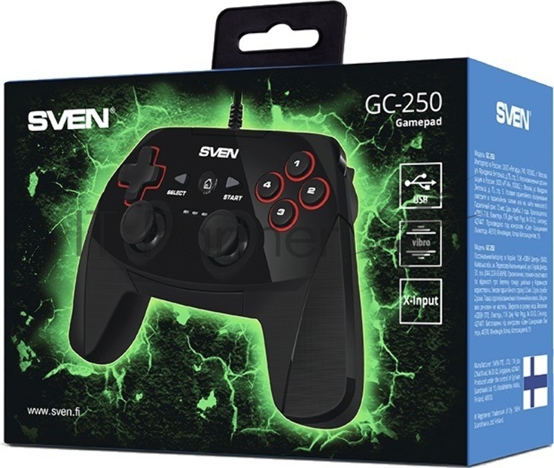 Геймпад SVEN GC-250 Геймпад SV-015954