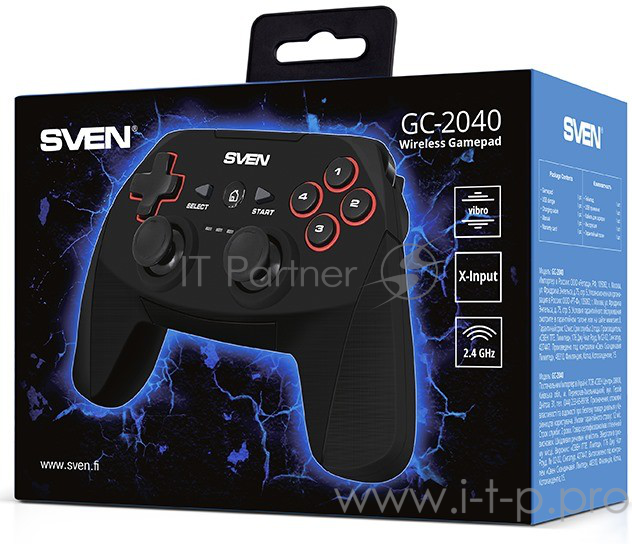 Геймпад SVEN GC-2040 Беспроводной геймпад SV-015985