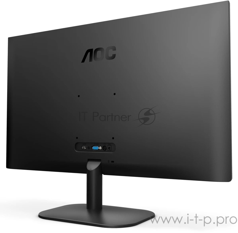 Монитор AOC 23.8 Value Line 24B2XDA/01 черный IPS LED 16:9 DVI HDMI M/M матовая 250cd 178гр/178гр 1920x1080 D-Sub FHD 2.7кг