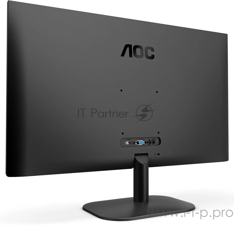 Монитор AOC 23.8 Value Line 24B2XDA/01 черный IPS LED 16:9 DVI HDMI M/M матовая 250cd 178гр/178гр 1920x1080 D-Sub FHD 2.7кг