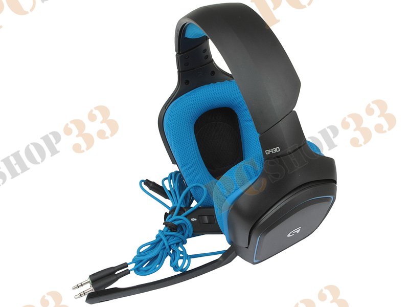 Гарнитура Logitech G430 Gaming Headset, с регулятором громкости