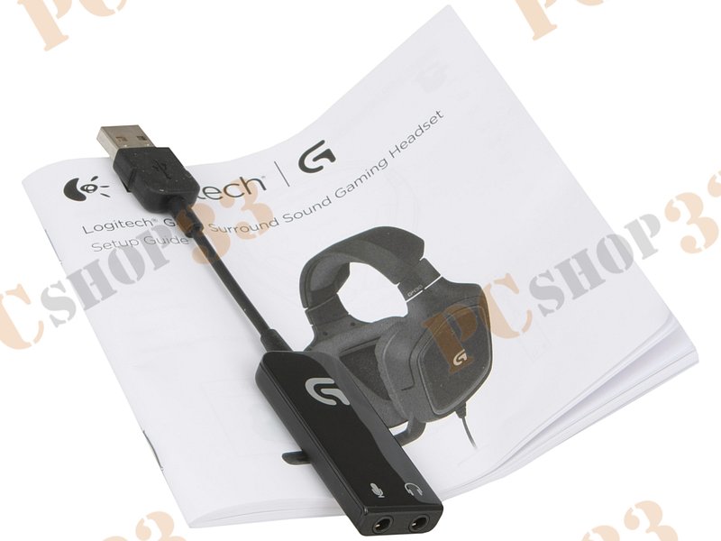 Гарнитура Logitech G430 Gaming Headset, с регулятором громкости