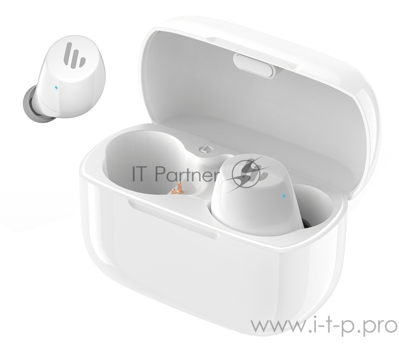 Гарнитура вкладыши Edifier TWS1 белый беспроводные bluetooth в ушной раковине