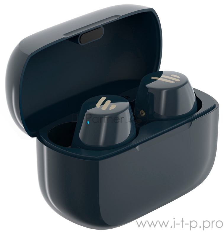 Гарнитура вкладыши Edifier TWS1 темно-синий беспроводные bluetooth в ушной раковине