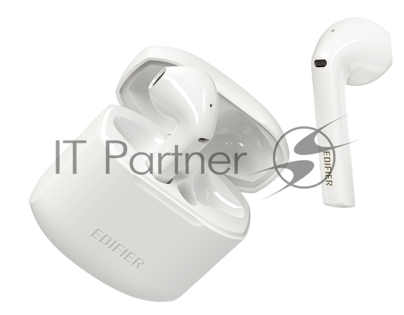 Гарнитура вкладыши Edifier TWS200 белый беспроводные bluetooth в ушной раковине