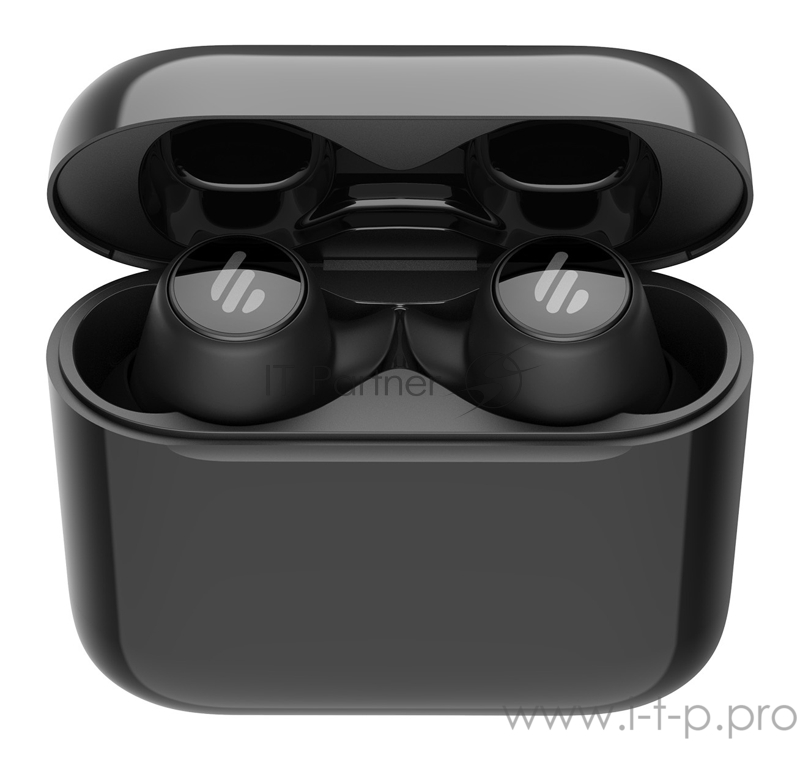 Гарнитура вкладыши Edifier TWS6 черный беспроводные bluetooth в ушной раковине