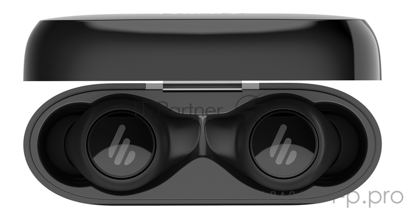 Гарнитура вкладыши Edifier TWS6 черный беспроводные bluetooth в ушной раковине