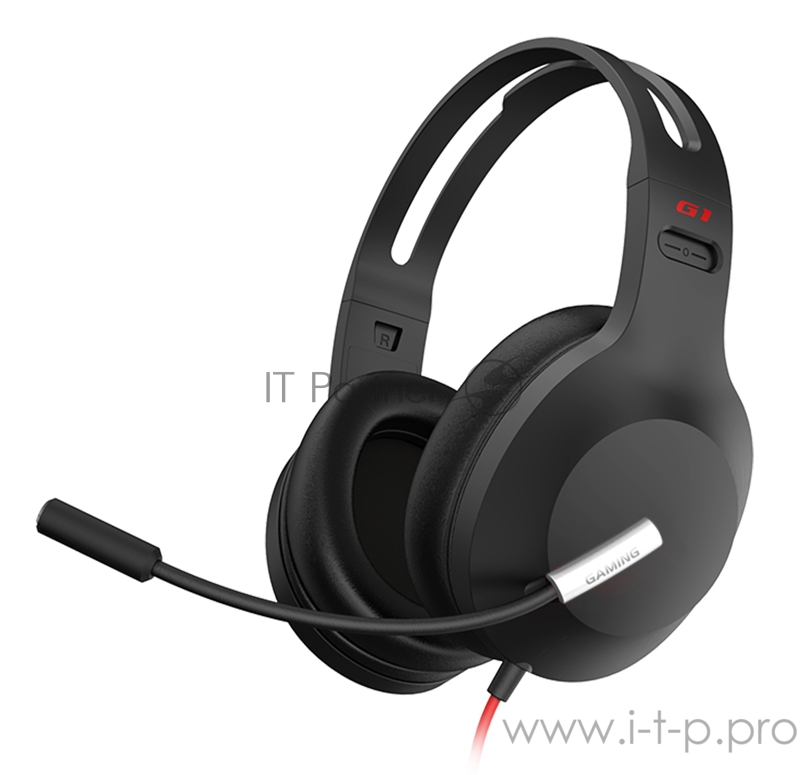Наушники с микрофоном Edifier G1SE черный 2.5м накладные оголовье