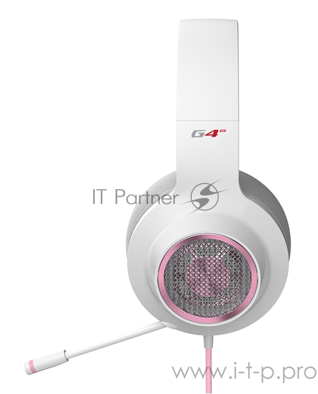 Наушники с микрофоном Edifier G4 SE белый 1.3м накладные оголовье