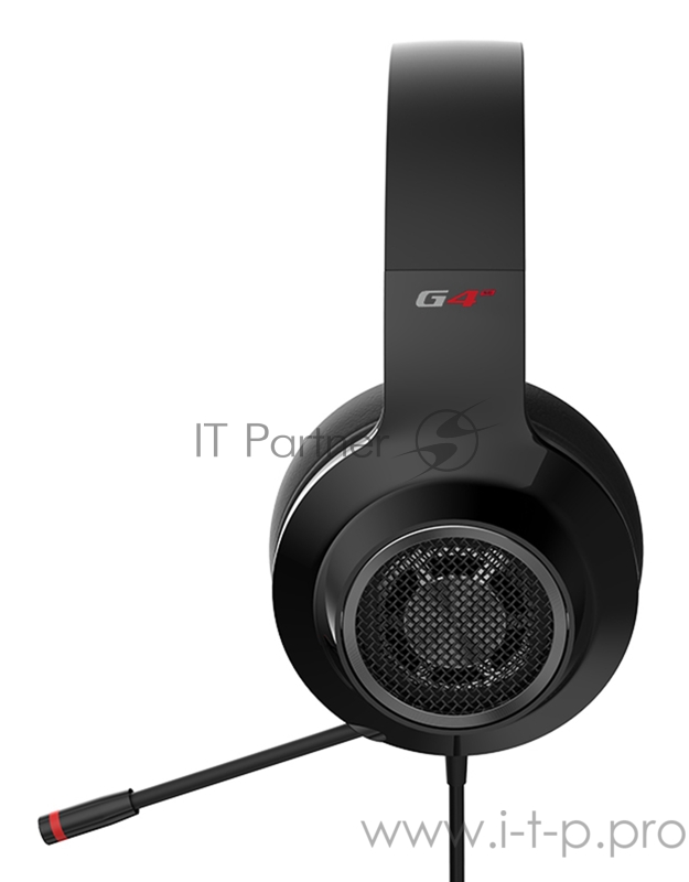 Наушники с микрофоном Edifier G4 SE черный 1.3м накладные оголовье