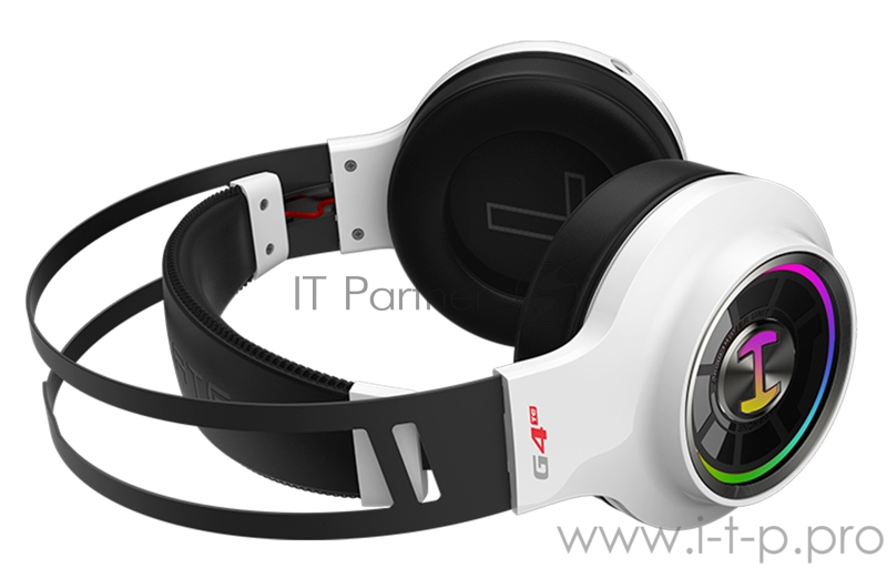 Наушники с микрофоном Edifier G4 TE белый/черный 2.5м накладные USB оголовье