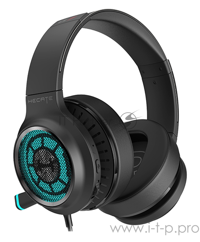 Наушники с микрофоном Edifier G7 черный 3м мониторные USB оголовье