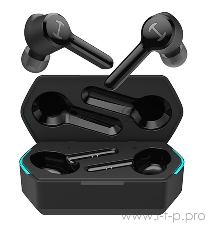 Наушники с микрофоном Edifier GM6 TWS черный вкладыши BT в ушной раковине