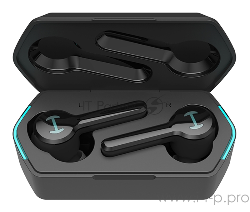 Наушники с микрофоном Edifier GM6 TWS черный вкладыши BT в ушной раковине