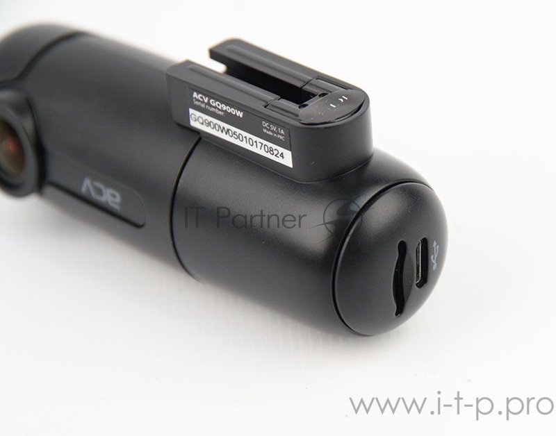 Видеорегистратор ACV GQ900W черный 2Mpix 1080x1920 1080p 160гр. GPS GM8135S