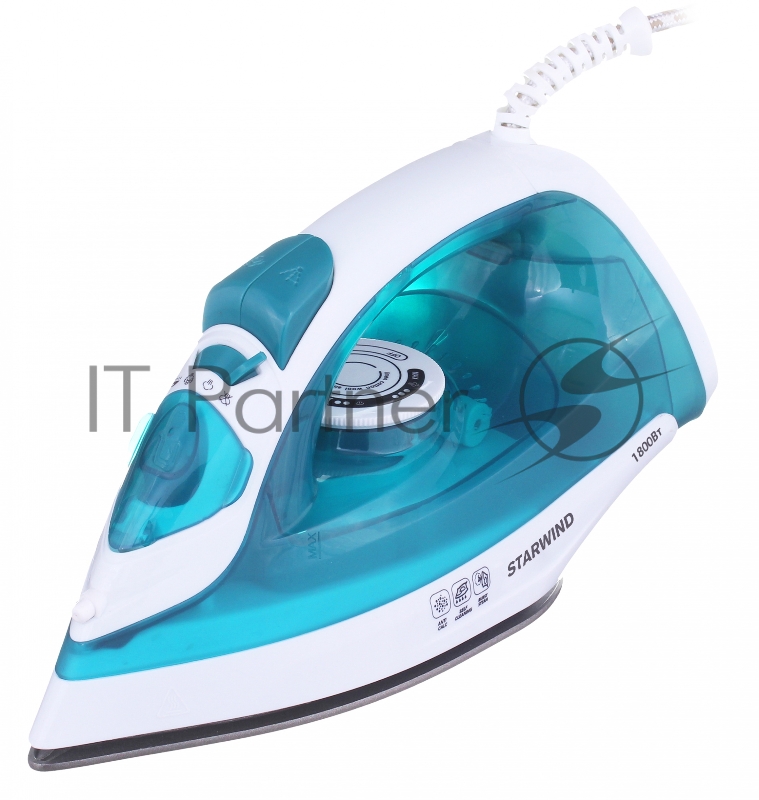 Утюг Starwind SIR6720 1800Вт зеленый/белый