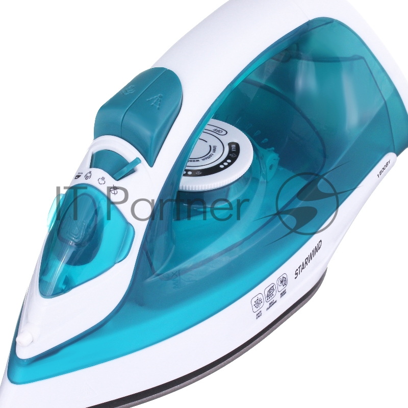 Утюг Starwind SIR6720 1800Вт зеленый/белый