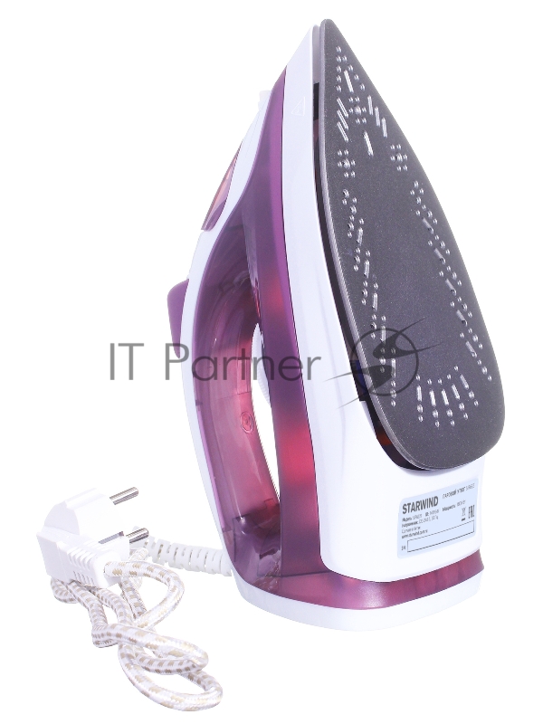 Утюг Starwind SIR6921 1800Вт фиолетовый/белый