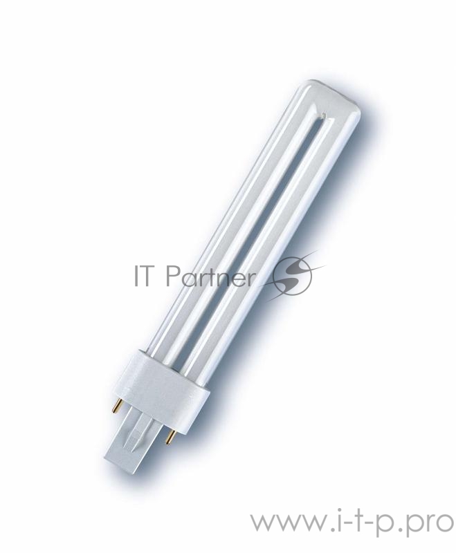 Лампа люминесцентная компакт. DULUX S 9W/827 G23 OSRAM 4050300006000