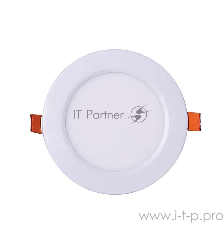 Светильник светодиодный ультратонкий встраив. PPL-R 6Вт 4000К IP40 WH d120мм круглый Jazzway 5008465A