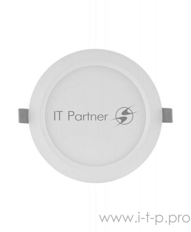Светильник LED Downlight SLIM ROUND тонкий ДВО 24Вт 3000К 1728Лм IP20 ECO CLASS бел. LEDVANCE OSRAM 4058075154421