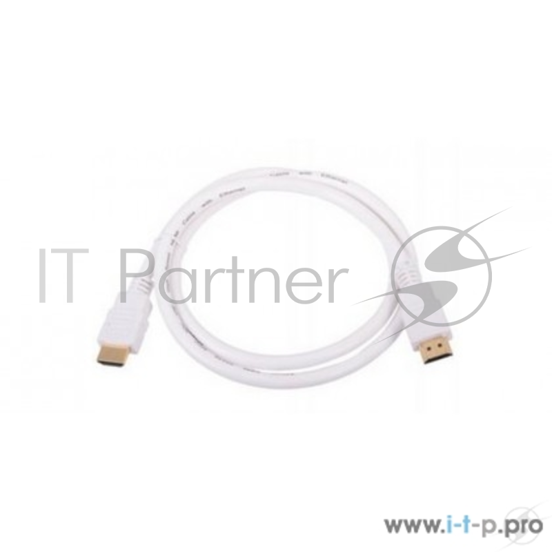 Кабель TV-COM Кабель цифровой (CG200FW-1M) HDMI 19M/M 1.4V плоский 1m белый