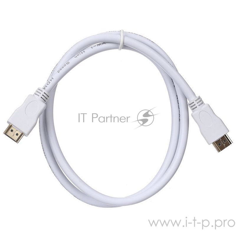 Кабель TV-COM Кабель цифровой (CG150SW-1M) HDMI19M to HDMI19M, V1.4+3D, 1m белый