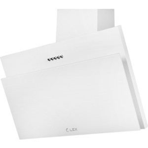 Вытяжка каминная Lex Luka 500 белый управление: кнопочное (1 мотор)