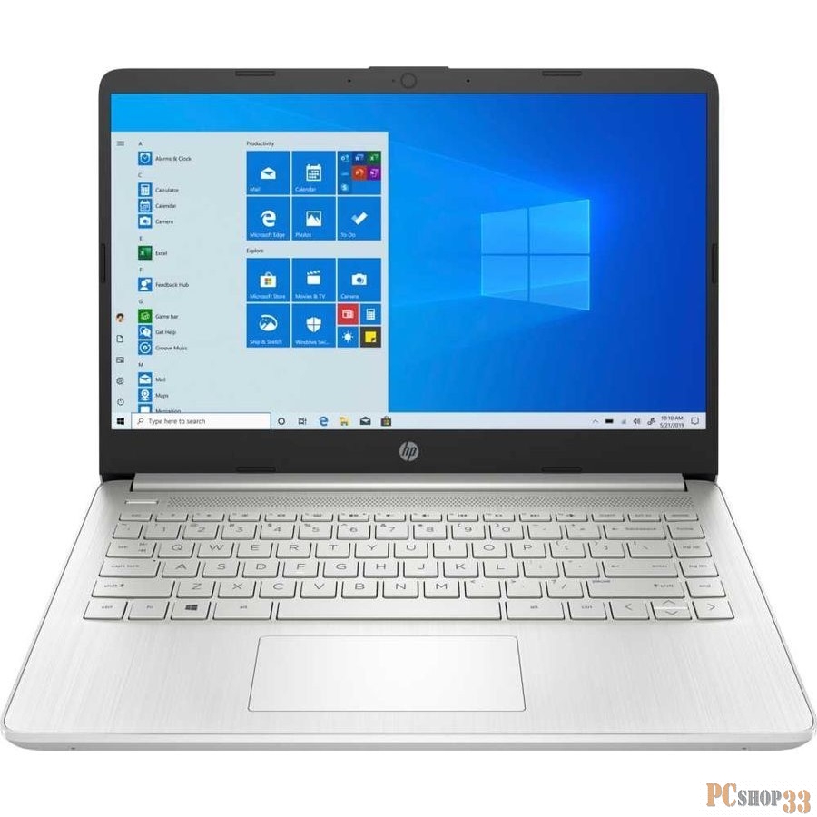 Ноутбук 14 IPS FHD HP 14s-fq0068ur silver (AMD Ryzen 5 3500U/16Gb/512Gb SSD/noDVD/VGA int/W10) (2X0J4EA)